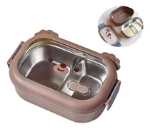 Comprar Lunchera Vianda Taper Infantil Con 2 Divisiones Hermetica