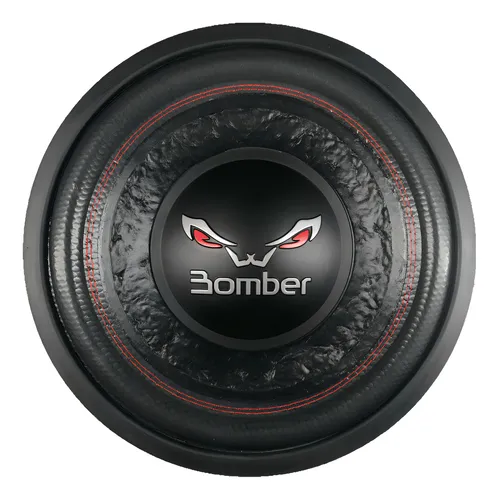 Alto Falante Subwoofer 12 Pol Bomber Bicho Papão 600w 4 Ohms Cor Preto