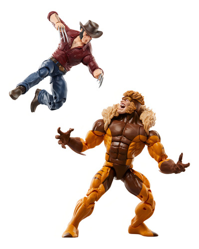 Marvel Legends Series - Logan Vs. Dientes De Sable