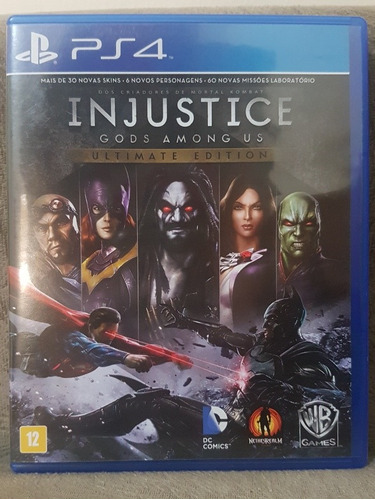 Injustice: Gods Among Us Ultimate Edition - Ps4 Mídia Física