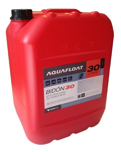 Bidón De Combustible Aquafloat 30 Litros Nafta Lancha