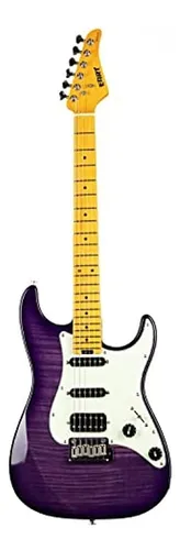 Guitarra Eléctrica Eart Nk-c3 Con Diapasón De Arce De 6 Cuer