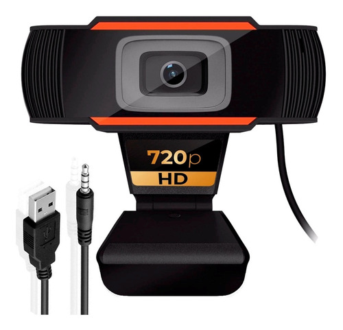 Camara Web Hd 720 Microfono Webcam Zoom Streaming Skype Pc