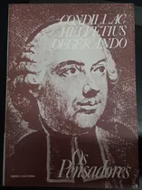 Comprar Livro Condillac \u002F Helvétius \u002F Degérando - Os Pensadores - Étienne Bonnot De Condillac E Outros [1979]