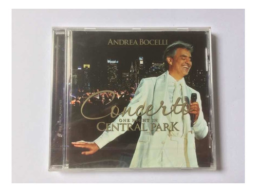 Cd Andrea Bocelli Concerto One Night In Central Park