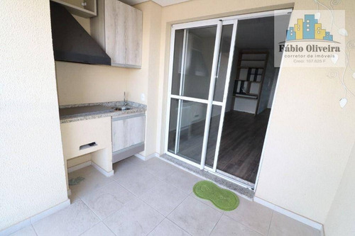 Imagem 10 de 30 de Apartamento Club View,com 3 Dormitórios À Venda, 90 M² Por R$ 650.000 - Vila América - Santo André/sp - Ap1739