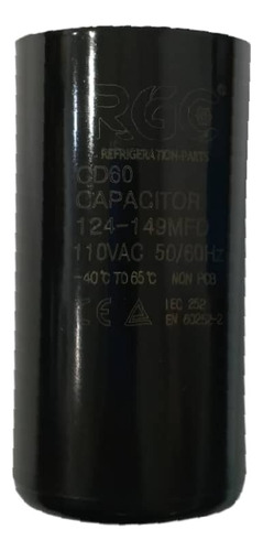 Capacitor (arranque) 124-149 Mfd (110v)