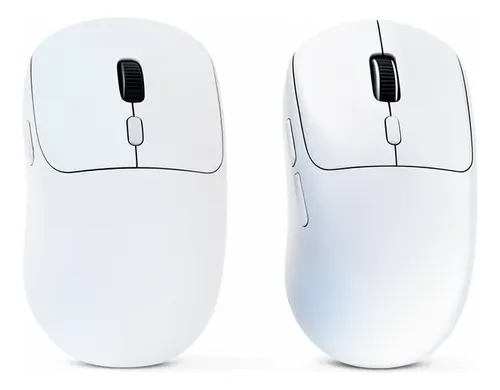 Mouse Gamer Tri-modo 2.4g Bluetooth Laranja Carregável