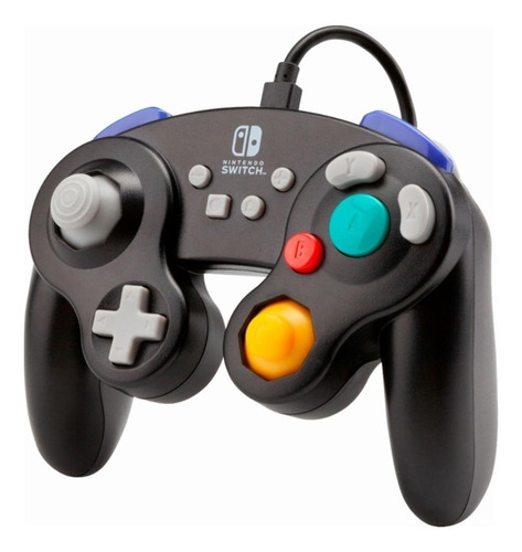 Imagen 3 de 5 de Control joystick ACCO Brands PowerA Wired Controller GameCube Nintendo Switch negro
