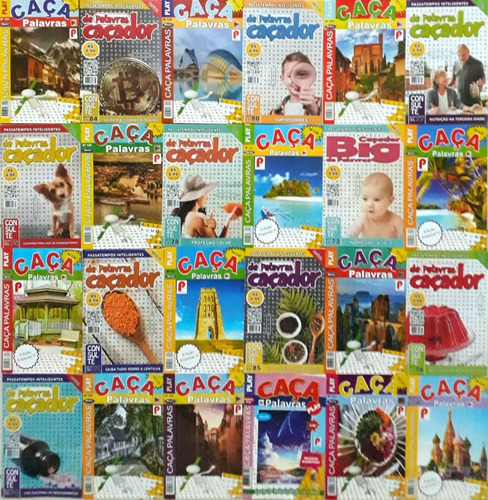 100 Revistas Caça Palavras Passatempos Atacado
