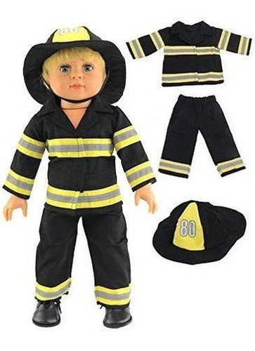 Equipo De Bombero | Para 18 American Girl Dolls, Madame Alex