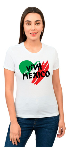 Playera Mexicana 15 Septiembre Diseño 292 Playeras Beloma