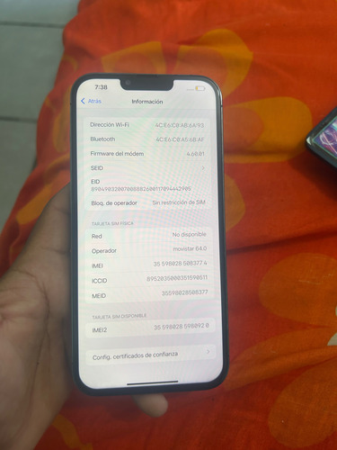 Apple iPhone 13 Pro Max (128 Gb) - Grafito Con Detalle (Usado)