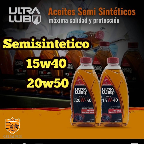 Aceite Semisintetico 15w40 Y 20w50. Precios De Locura. 
