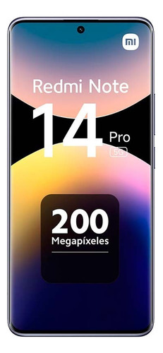 Câmera Xiaomi Redmi Note 14 Pro 5g 256 Gb Dual Sim 8 Gb Ram 200mp cor violeta