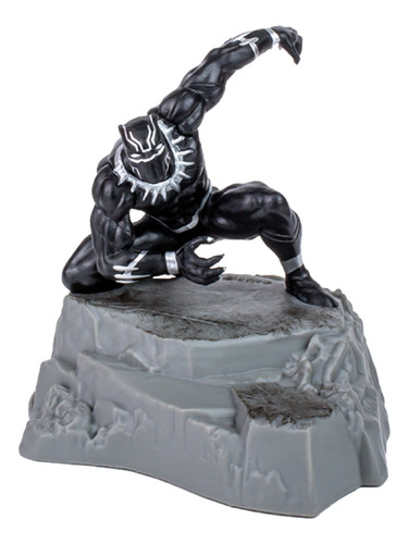 Figura De Colección Héroes Villanos Marvel Pantera Negra 