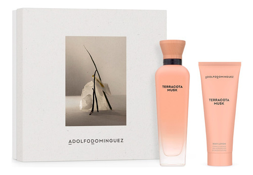 Set Adolfo Domínguez Terracota Musk Edp 120ml + Body Lotion