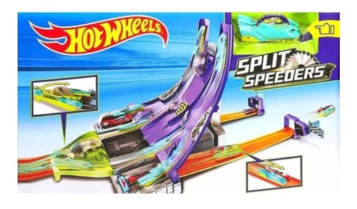 Pista Hot Wheels Split Speeder Blade Raid De Mattel.