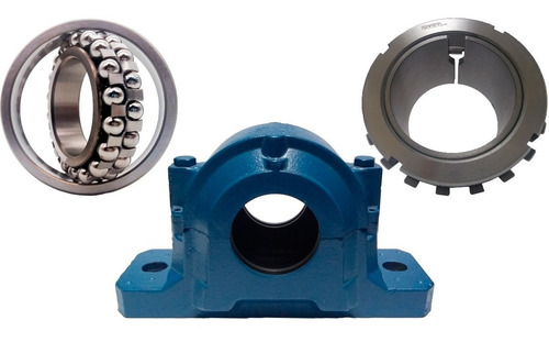 Kit: Sn 507 | Rolamento De Esferas 1207 K | Bucha H307