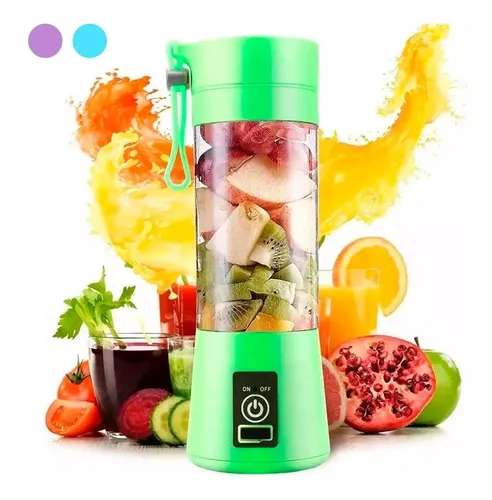 comprar Batidora Licuadora Juguera Portatil Usb Recargable Colores