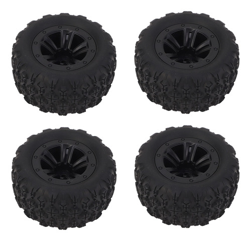 Neumático Rc Wheel, 4 Piezas, Manejo Superior, Control Mejor