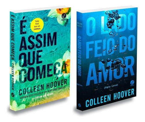 Livro Kit É Assim Que Começa + O Lado Feio Do Amor - Colleen Hoover, De : Colleen Hoover / Tradução: Priscila Catão. Não Aplica Editorial Galera, Tapa Mole En Português, 2010