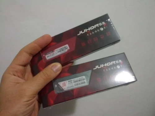 Imagem 1 de 4 de Memória Ram Ddr3 16gb (2x8gb) 1600mhz 'juhor' Gamer Lacrada