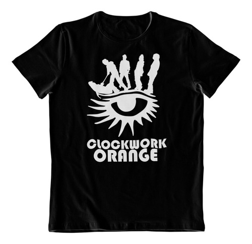 Polera Estampada - Dtf - Naranja Mecanica Kubrick