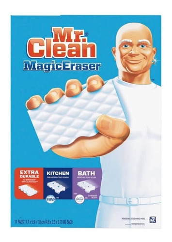 Mr. Clean Magic Eraser Esponjas Limpiadoras 11 Piezas