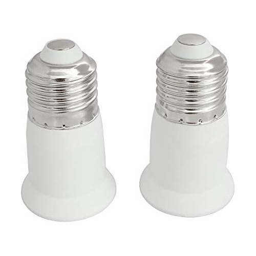 Adaptador De Zócalo De Luz E26 E27, Juego De 2 Piezas,...