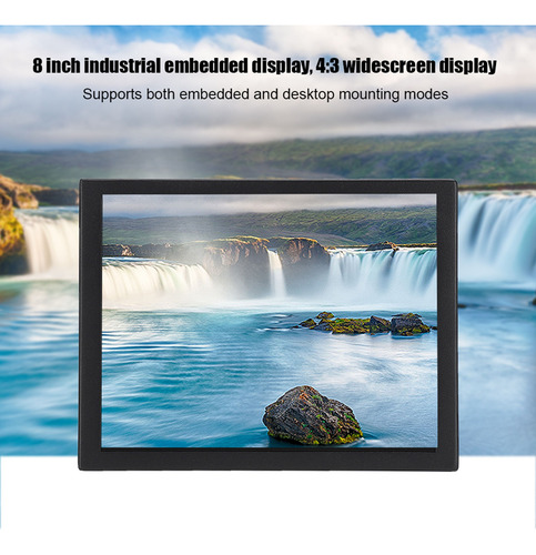 Monitor Industrial Integrado Con Pantalla Táctil De Resisten