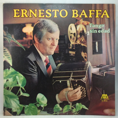 Ernesto Baffa - Bandoneon - Autografiado 5 Tango Vinilo Lp 