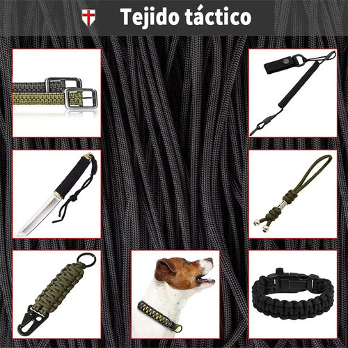 Paracord 31 Metros 550 Lbs Cuerda Supervivencia Pulseras
