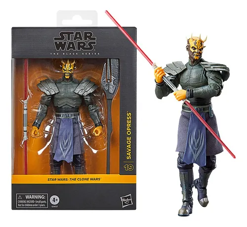 comprar Figura Savage Opress Black Series Star Wars The Clone Wars