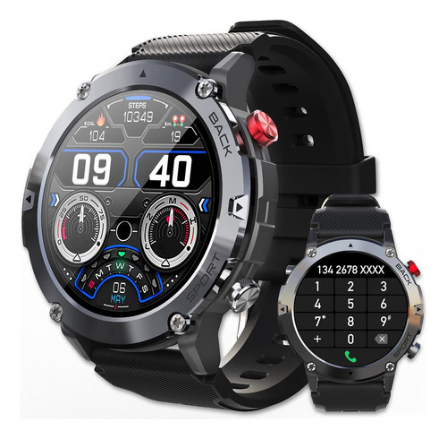 Efolen Reloj Inteligente Para Hombre, Pantalla Hd De 1.32 P.