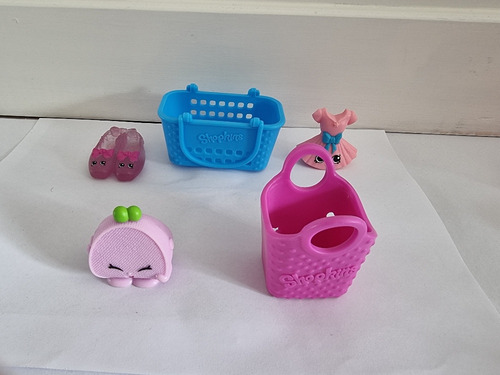 Shopkins Mc Donald. Lote 1. 5 Unidades. Usados. No Envío. 