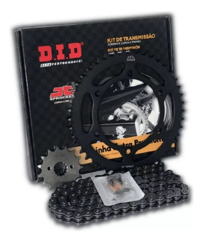 Kit Relação Did Completo Extra Premium Com Retentor Xt 660r