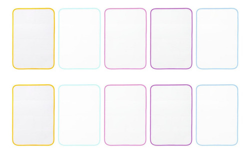 10 Piezas Malla Protectora Para Planchar Fácil Planchado Y
