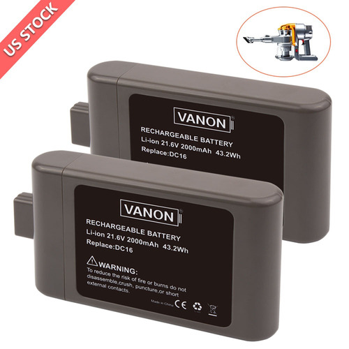 2pcs Bp01 21.6v Batería Para Dyson Dc16 Vacío Limpiador Raíz