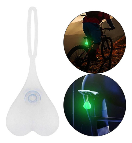 Luz Trasera Para Bicicleta, Luz Intermitente, Forma De Huevo