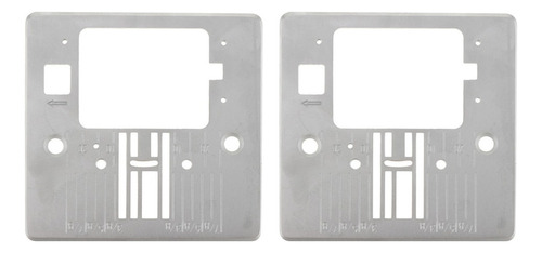 2x Placa De Garganta Para Máquina De Coser Doméstica Q60d