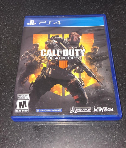 Call Of Duty Black Ops 4, Disco Usado Ps4, Barato.