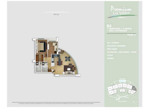 Imagen 5 de 30 de Venta Apartamento 23b De 90 Mtr2 Chulavista Las Mercedes
