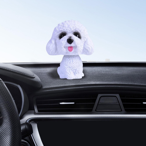 Bobble Head Dog Simulation Shaking Head Dog Decor Para El