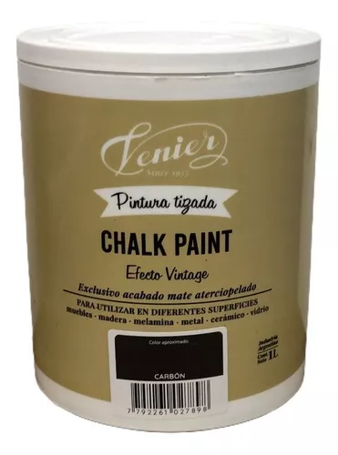 Pintura a la tiza Venier Chalk Paint Gris Envejecido