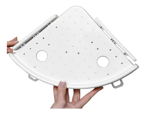 Repisa Organizador De Baño Esquinero Estante Regadera