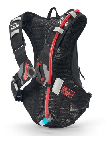 Mochila Hidratación Raw 8 Factory Carbon Negro Uswe Original