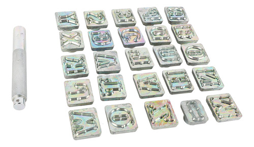 Capital Letters Stamp Set Leather Stamping Tools Stainless