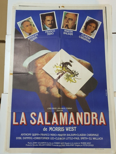 Afiche De Cine Original-la Salamandra-1803