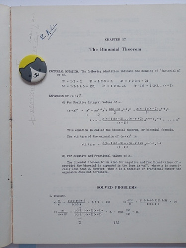 Libro College Algebra Schaum Spiegel 142f9 (Usado)